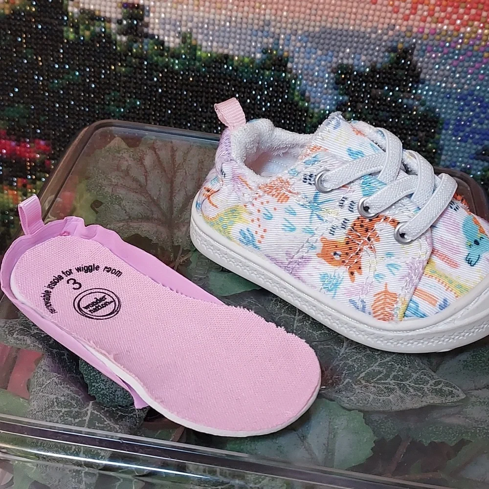 Baby Girl Bump Toe Shoe